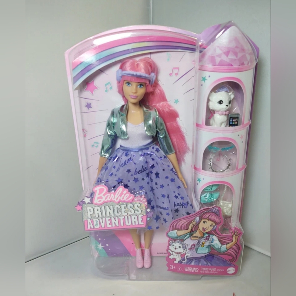 Barbie Princess Adventure Doll & Accessories NWT